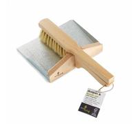Eco Living Ensemble pelle et balayette de qualité suprême, 100 % sans plastique, convient aux végétaliens, certifié FSC.