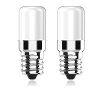 Eco.Luma Ampoule LED Réfrigérateur E14, 2W équivalent à 20W Halogène Ampoules, Blanc Chaud 2700K, 170LM, Petit culot à vis E14 lampe LED pour Frigo, Lampe de Sel, Machine a Coudre, Lot de 2