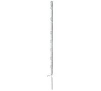ECO Poteau de clôture en osier Blanc 105 cm