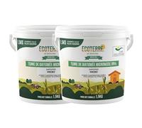 ECO Terre de Diatomées® Micronisée (Offre 1kg+1kg) - Complément minéral à Base de Terre de Diatomées, Non calcinée, pour l’Alimentation Animale - Sécurité, qualité et Engagement Depuis 2015