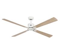 Éco Ventilateur plafond Télécommande DC Fan Smart NEO 152cm Blanc Érable / Hêtre