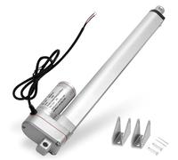 ECO-WORTHY Actionneur linéaire robuste 3000 N/3000 kg avec supports de montage multifonction (12 V, 15,2 cm)