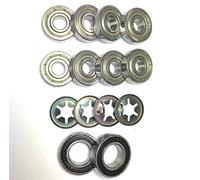EcoBio Roulements à Bille Set pour: Roues Avant, essieux Avant et Arbre de Broche de Moteur - Kit de réparation pour: Husqvarna AUTOMOWER - 310 315 315X (pour Le modèle: 310 Année: 2015-2018)