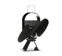 Ecofan AirDeco II Ventilateur de poêle - Technologie basse température - 190 CFM Idéal pour poêles à bois, gaz, granules - Alimenté à la chaleur, Circulation d'air efficace & économies de combustible