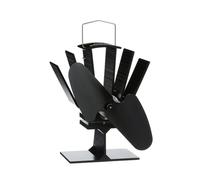 Ecofan Mini Ventilateur de poêle - Design Classique Compact - 85 CFM - Idéal pour Poêles à Bois - Ventilateur Thermique pour une Circulation d’Air Efficace & des Économies de Combustible