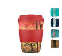 Ecoffee Cup Van Gogh 350ml (12oz) Gobelet Réutilisable - À Base de Plantes, Sans BPA, Léger, Compatible Lave-Vaisselle & Micro-ondes - Flowering Plum Orchard