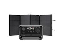 EcoFlow Centrale électrique Portable River 3 Plus avec Panneau Solaire 160W | Batterie LFP 286Wh, Sortie 1200W, autonomie 16 Heures pour appareils <100W, générateur Solaire pour extérieur, Camping, RV
