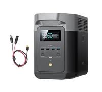 EcoFlow DELTA 2 Station électrique portable 1024 Wh Batterie LFP | Charge rapide, générateur solaire pour alimentation de secours domestique, balcon,camping, camping-cars avec câble