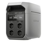 Bloc d'alimentation EcoFlow Station électrique portable Delta 3 Plus 1800 W Gris Gris G