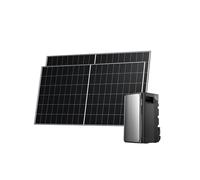 ECOFLOW Kit Solaire de Stream Ultra, Batterie 1,92 kWh avec Panneaux solaires rigides 500W*2, 4 entrées solaires MPPT 2800 W, Ports CA Doubles 2300 W, Plug & Play, Batterie Tout-en-Un avec onduleur