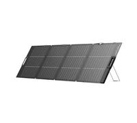EcoFlow Panneau solaire portable léger 220 W, bifaciale, rendement jusqu'à 25%, cellule solaire de type N, support réglable, câble XT60 intégré, réglage exposition solaire intégré, étanchéité IP68