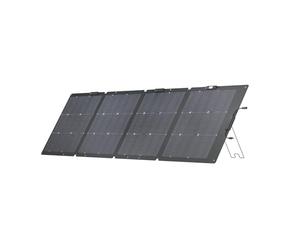 EcoFlow Panneau solaire portable léger 220 W, bifaciale, rendement jusqu'à 25%, cellule solaire de type N, support réglable, câble XT60 intégré, réglage exposition solaire intégré, étanchéité IP68