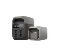 EcoFlow Station électrique portable DELTA 3 avec batterie supplémentaire | 2048 Wh, Alimentation de secours extensible pour camping, urgences domestiques et RV