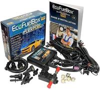 ECOFUELBOX® - Kit éthanol Boitier de Conversion E85 6-cyl avec CAPTEUR DE Carburant pour Voitures/Motos: Jaguar, Mercedes, Land Rover, Renault, Citroen, Peugeut, BMW, Ford (Connecteurs Bosch EV1)