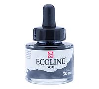 Ecoline Bouteille d'aquarelle liquide 30 ml Noir 700 (11257001)