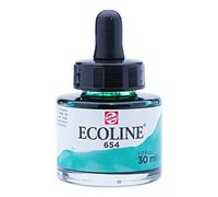 Ecoline Bouteille d'aquarelle liquide 30 ml Vert pin 654 (11256541)