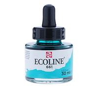 Ecoline Bouteille d'aquarelle liquide 30 ml Vert turquoise 661 (11256611)