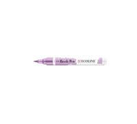 Ecoline Brush Pen - Violet pastel 579 - Pointe flexible pour des effets d'aquarelle - Idéal pour le lettrage à la main et l'esquisse
