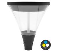 Ecolite Feux de stationnement 20–40 W max. 5330 lm CCT IP66 IK09 noir ST52-40W/CCT