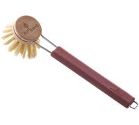 ecoLiving Brosse à Vaisselle à Tête Interchangeable - Bordeaux