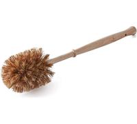 ecoLiving Brosse de Toilette Sans Plastique - Poils foncés