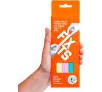 ecoLiving FIXITS Bandes Adhésives - Lot de 3 - Vert, rose, jaune
