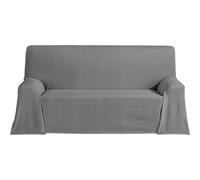 ECOMMERC3 Couvre-lit Multifonction léger et élégant pour canapé ou lit 230 x 260 cm Anthracite