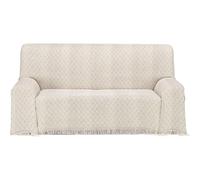 ECOMMERC3 Couvre-lit Multifonction, Toucher Extra Doux, 130 x 180 cm, pour canapé ou lit Beige