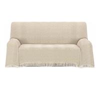 ECOMMERC3 Couvre-lit Multifonction, Toucher Extra Doux, 180 x 260 cm, pour canapé ou lit Beige