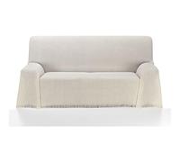 ECOMMERC3 Couvre-lit Multifonction, Toucher Extra Doux, Couleur écru, 130 x 180 cm