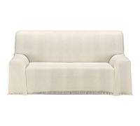 ECOMMERC3 Couvre-lit Multifonction, Toucher Extra Doux, Couleur écru, 300 x 260 cm, Ecru