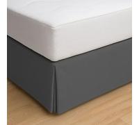 ECOMMERC3 Drap-Housse de canapé 100% fabriqué en Espagne pour lit de 90 x 190/200 cm - Couleur Grise, Ajustement antidérapant et Respirant