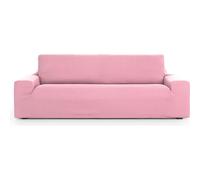 ECOMMERC3 Housse de canapé 3 Places Universelle et Polyvalente - Couleur Rose - Protecteur Facile à Placer pour Dossier, siège et accoudoirs