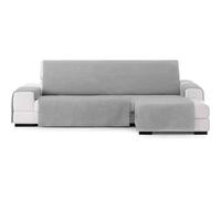 ECOMMERC3 Housse de canapé Chaiselong Normale Droite Universelle et Polyvalente - Housse de canapé Chaiselongue Grise protectrice Facile à Placer pour Le Dossier, l'assise et Les Bras