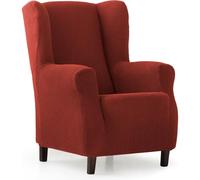 ECOMMERC3 Housse de Fauteuil à Oreilles bi-élastique, Respirante et Protection complète - Housse de Fauteuil à Oreilles Couleur chaudière Facile à Installer avec des mousses de Fixation et des