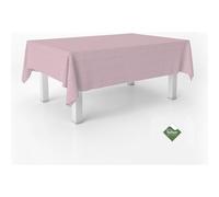 ECOMMERC3 Nappe Anti-Taches Vichy pour Table rectangulaire, Taille 260 x 140 cm - Nappe Vichy Toucher Extra Douce et imperméable, Couleur Rose