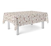 ECOMMERC3 Nappe en Toile cirée Taille 200 x 140 cm Anti-Taches - Nappe en Toile cirée Couleur botanique 100% fabriquée en Espagne, ne Traverse Pas de liquides, Botanic