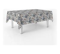 ECOMMERC3 Nappe Toile cirée Anti-Taches Lavable rectangulaire 220x140 Tage | Pour les maisons avec des enfants à table, lavable, sans machine ni repassage, corps ferme qui ne s'enroule pas