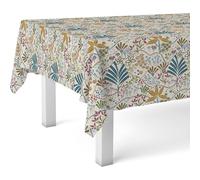 ECOMMERC3 Nappe Toile cirée Anti-Taches Lavable rectangulaire 300x140 Tibre | Pour la plus longue table de la maison, anti-taches, protège des rayures et de l'humidité, bords bien finis