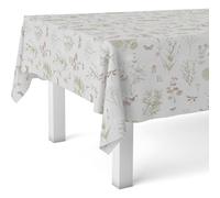 ECOMMERC3 Nappe Toile cirée Anti-Taches Lavable Ronde 140 Nice Multicolore | Pour la table ronde, lavable, sans machine ni repassage, 90 % PVC et 10 % polypropylène