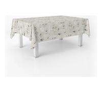 ECOMMERC3 Nappe Toile cirée Lavable rectangulaire 300x140 cm Narcea Rouge | Pour la plus longue table de la maison, lavable, sans machine ni repassage, 90 % PVC et 10 % polypropylène