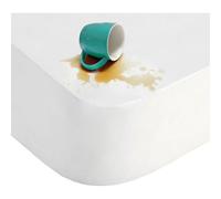 ECOMMERC3 Protège-Matelas matelassé et très Doux Taille 180 cm, Protecteur de Matelas antidérapant et Facile à Laver, 100% fabriqué en Espagne