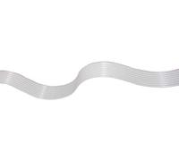 econ connect 28AWG40RM1 Câble en Nappe Pas: 1 mm 40 x 0.08 mm² Gris 30.50 m