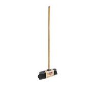 ECONATURAL by York ECO | Manche en Bambou avec Manche 120 cm | Appareil ménager | Balai en Bois | Balai de Coiffeur | Pelle | Nettoyage | 33 x 9 x 127,5 cm | 0,528 kg