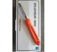 économe 2 tranchants , éplucheur manche couleur 16 cm, Fabrication Française