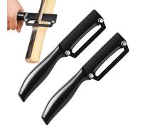 Économe Culinaire 2 Pièces Acier Inoxydable Antidérapant Multifonctionnel