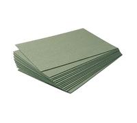 Ecopanel Panneau de sous-couche acoustique rectangulaire pour parquet flottant ou massif en fibre de bois 3mm 4mm 5.5mm 7mm (5mm (15 pcs/7 m2))