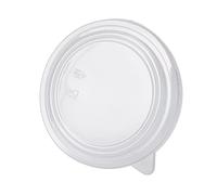 ECOPICNIC Lot de 300 couvercles pour saladiers Ronds 1100/1300 ML en Pet| Couvercles Alimentaires pour Bols jetables, adaptés aux salades, soupes, Poke Bowls, et Plats à emporter