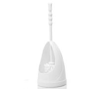 Ecoplast Brosse WC Tino, Balai WC en Plastique, Glace ø 13,7 x 38 h