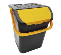 Ecoplast - EC35 - Ecologic - Poubelle - Jaune, 38 x 36,5 x 45 cm